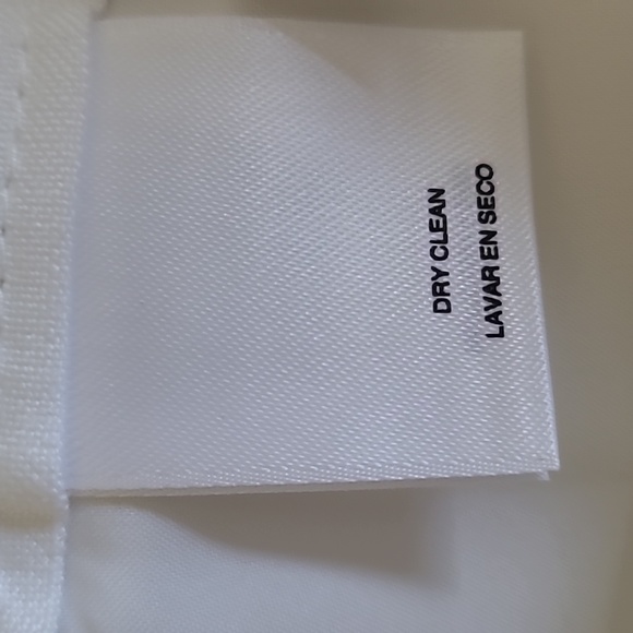 Kasper Linen Flat Front Straight Leg Side Slit Elastic Back Pants - Picture 8 of 10